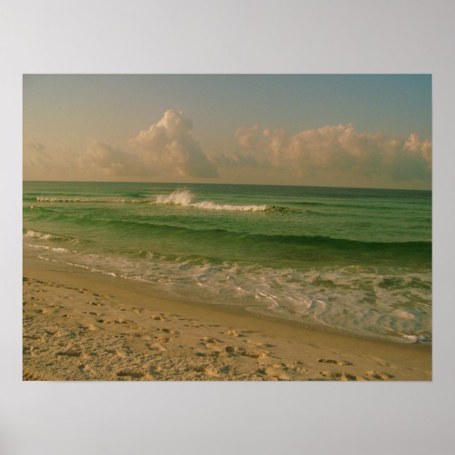 Ocean in the Morning Poster (Front)