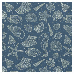 Ocean Inhabitants Pattern 2 Fabric