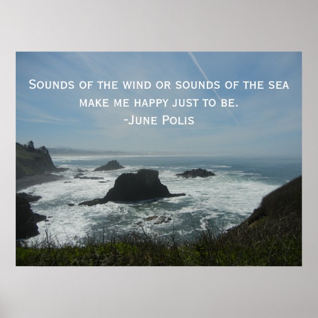 Ocean Inspirational Poster (Front)