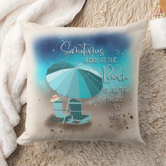 Ocean-inspired Cushion (Blanket)