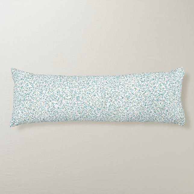 Ocean Inspired Speckled Dots  Body Cushion (Front)