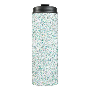 Ocean Inspired Speckled Dots Thermal Tumbler