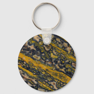 Ocean Jasper Key Ring