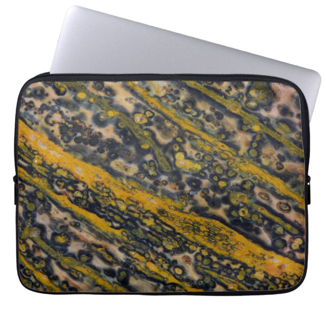 Ocean Jasper Laptop Sleeve (Front)
