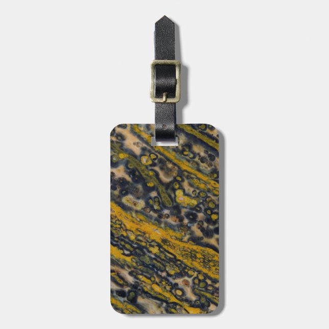 Ocean Jasper Luggage Tag (Front Vertical)
