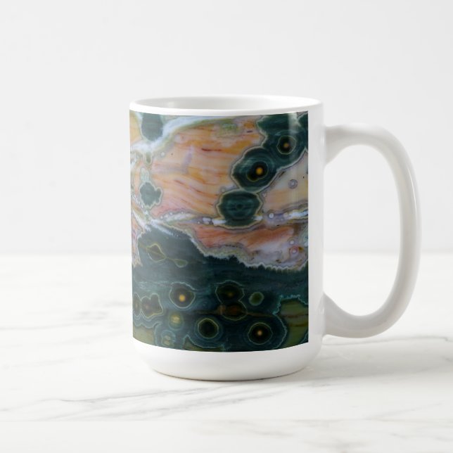 Ocean Jasper Slab Coffee Mug (Right)