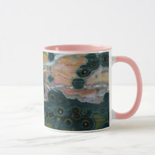 Ocean Jasper Slab Mug