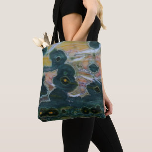 Ocean Jasper Slab Tote Bag