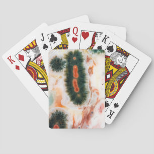 Ocean Jasper Stone found in Madagascar Playing Cards