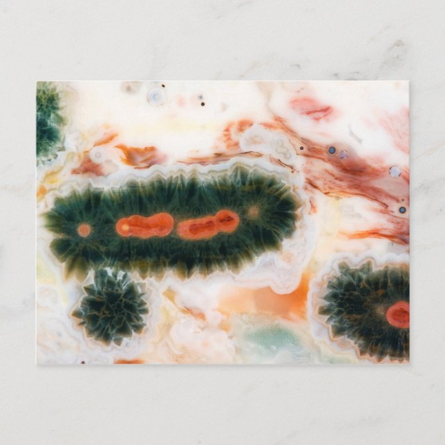Ocean Jasper Stone found in Madagascar Postcard (Front)