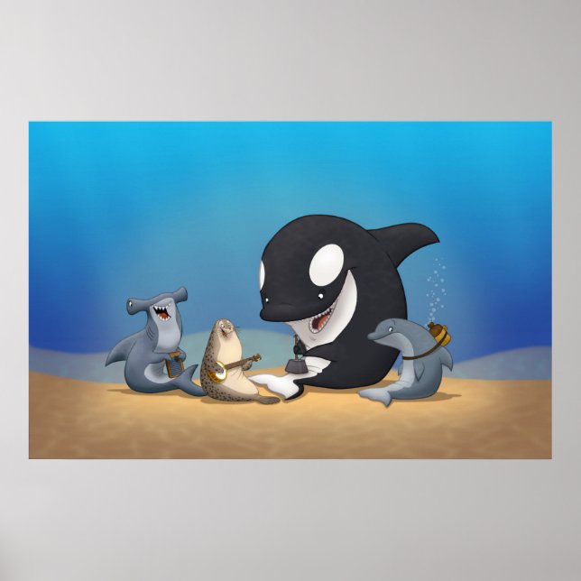 Ocean Jug Band Poster (Front)