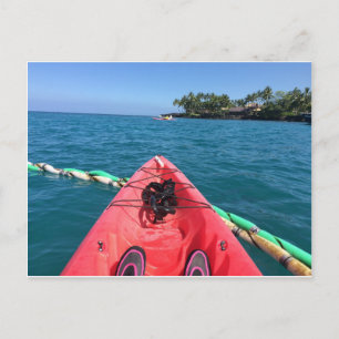 Ocean Kayaking Postcard