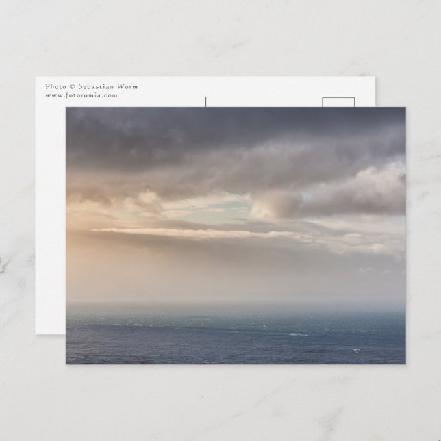 Ocean Landscape Photo  Postcard (Front/Back)