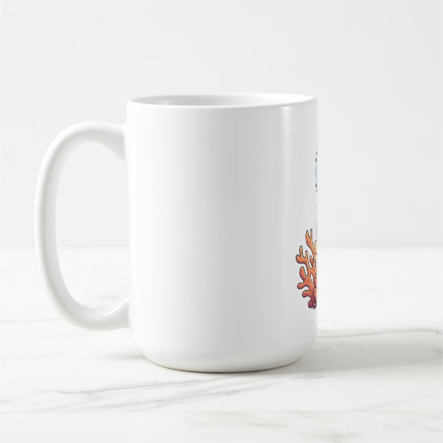 Ocean Lantern Jellyfish Coffee Mug (Left)