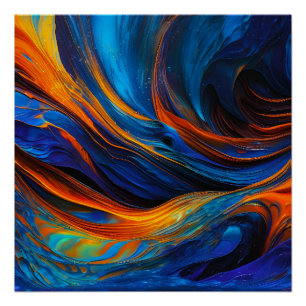Ocean Lava "Astralswirl" Poster
