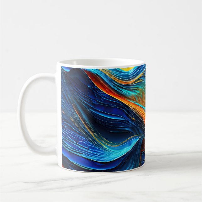 Ocean Lava "Pyroquatic" Coffee Mug (Left)