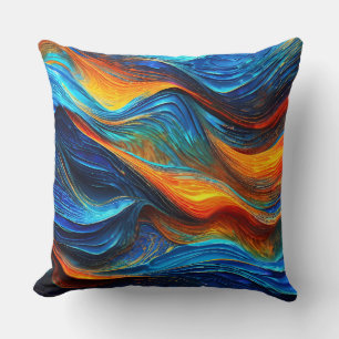 Ocean Lava "Pyroquatic" Cushion