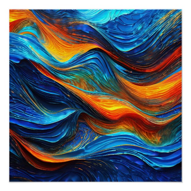 Ocean Lava "Pyroquatic" Poster (Front)