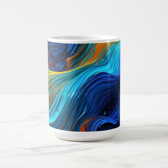 Ocean Lava "Tempestial"  Coffee Mug (Center)