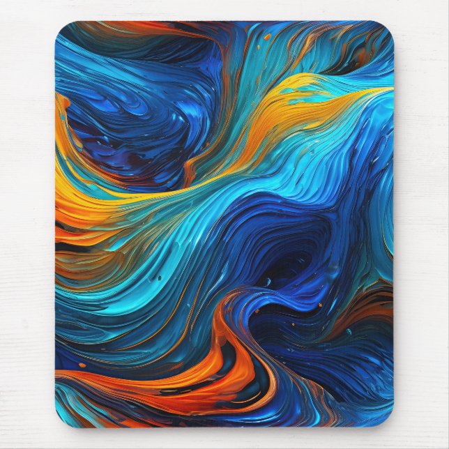 Ocean Lava "Tempestial"  Mouse Pad (Front)
