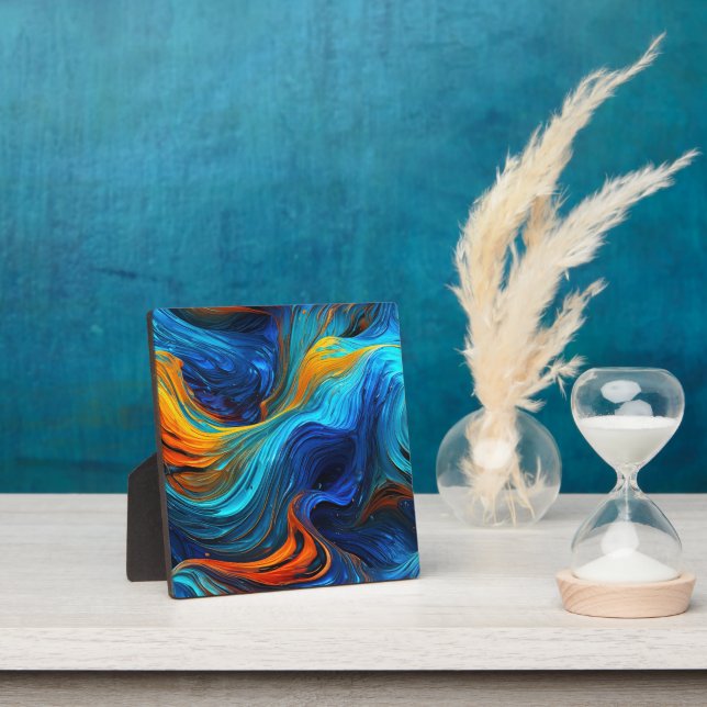 Ocean Lava "Tempestial"  Plaque (Insitu)