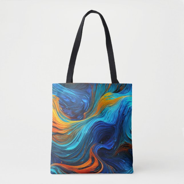 Ocean Lava "Tempestial"  Tote Bag (Front)