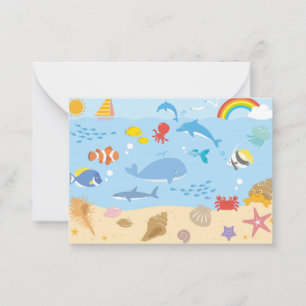 Ocean Life Card