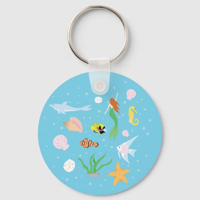 Ocean Life Key Ring (Front)