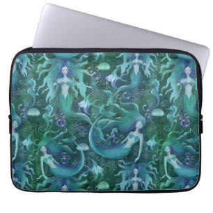 Ocean life laptop sleeve