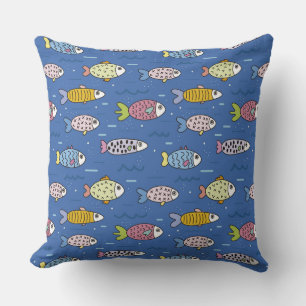 ocean life pillow