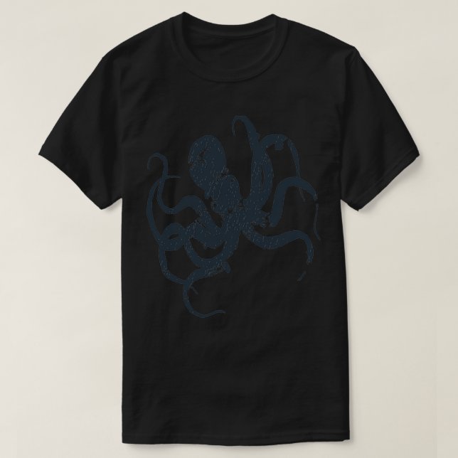 Ocean Life product Octopus Themed Gifts design T-Shirt (Design Front)