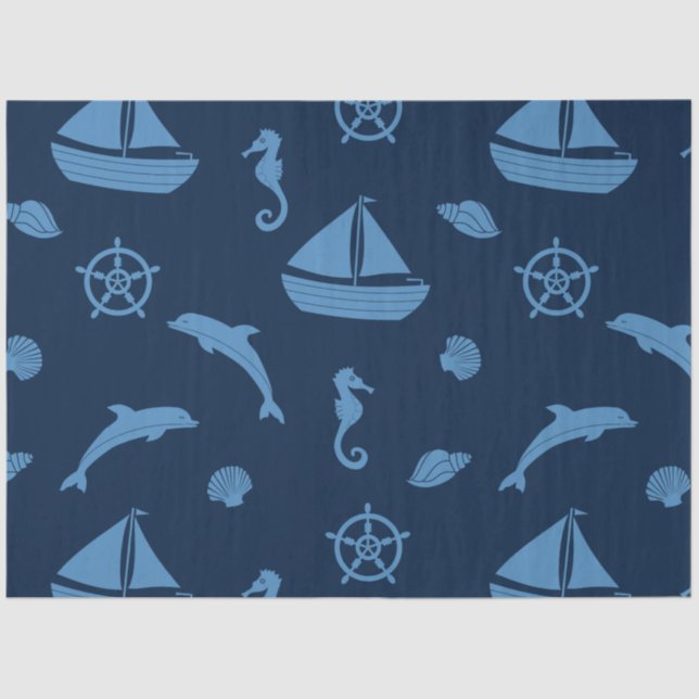 ocean life tissue paper (Front)
