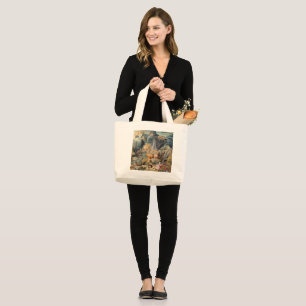 Ocean Life, Under the Sea, Marine Life Large Tote Bag