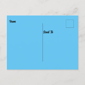 Ocean Life Water Turtle Postcard