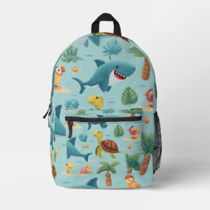 Ocean Light Print Cut Sew Bag Gift