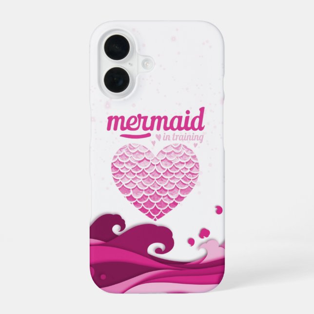 Ocean Love iPhone 16 Case (Back)