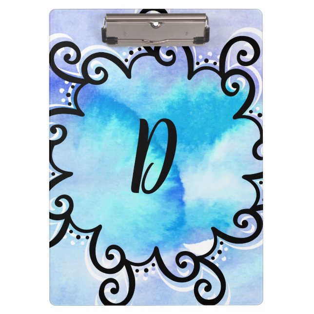 Ocean Medallion Clipboard (Front)