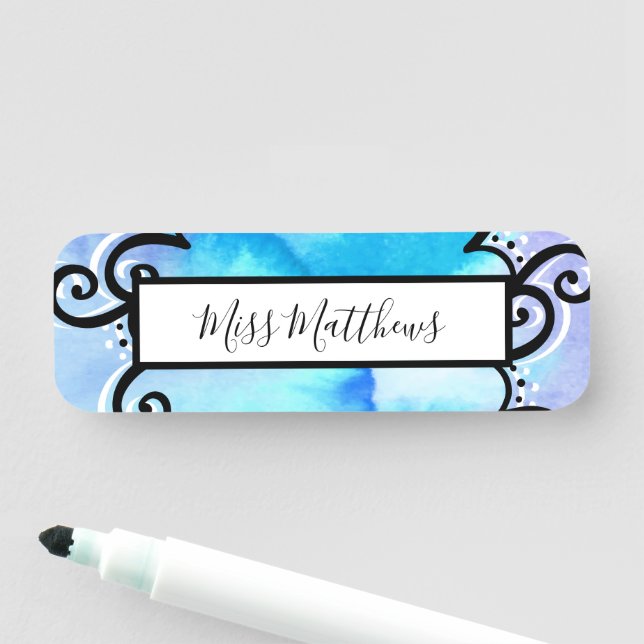 Ocean Medallion Name Tag (In Situ)