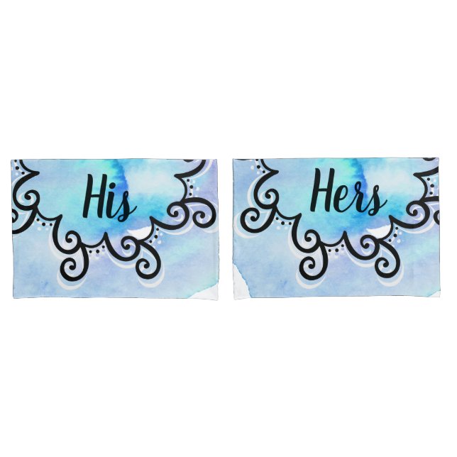 Ocean Medallion Pillowcase (Front-Set)