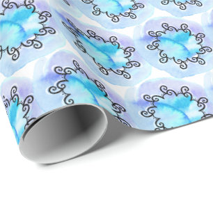 Ocean Medallion Wrapping Paper