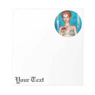 Ocean Mermaid Notepad
