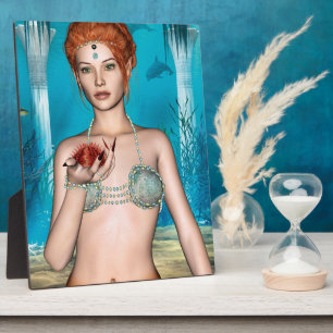 Ocean Mermaid Plaque