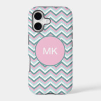 Ocean Mist Chevron Pattern
