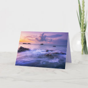 ocean mist greeting card
