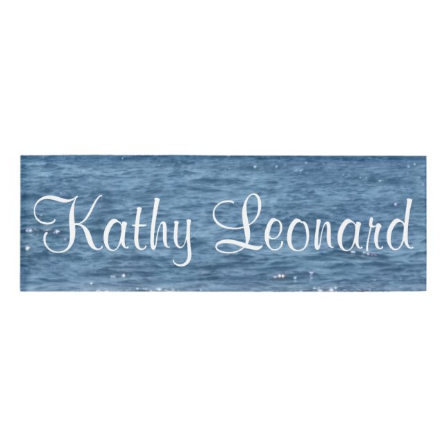 Ocean Name Tag (Front)
