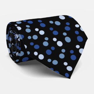 Ocean Nautical Theme Blue Black Tie