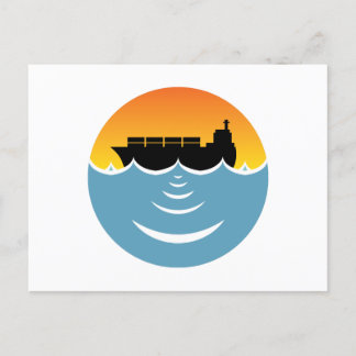 ocean noise pollution postcard