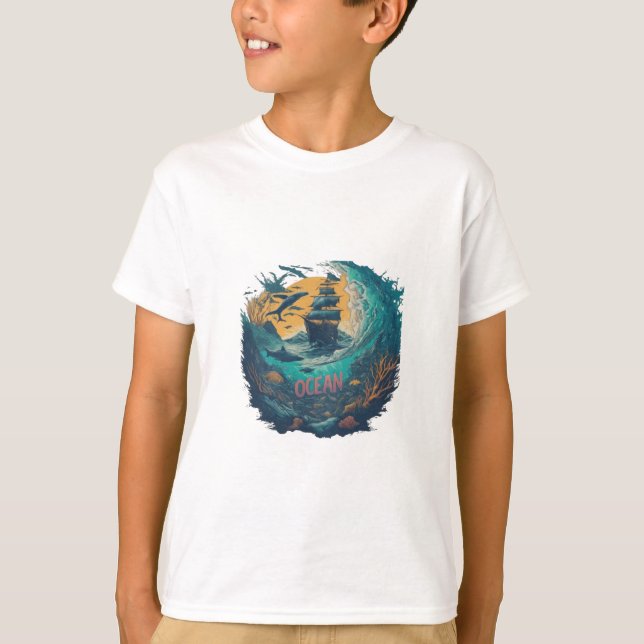 Ocean Odyssey T-Shirt (Front)