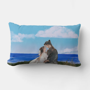 Ocean of Affection – Romantic Lumbar Cushion