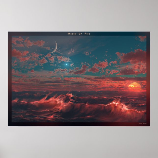 Ocean of Fire Poster (Front)